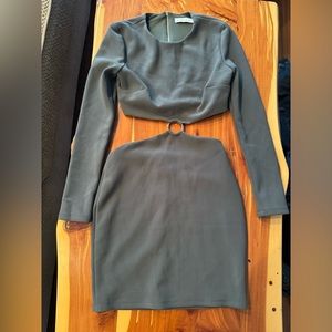 Bec & Bridge Green Keyhole Dress, Size US 4